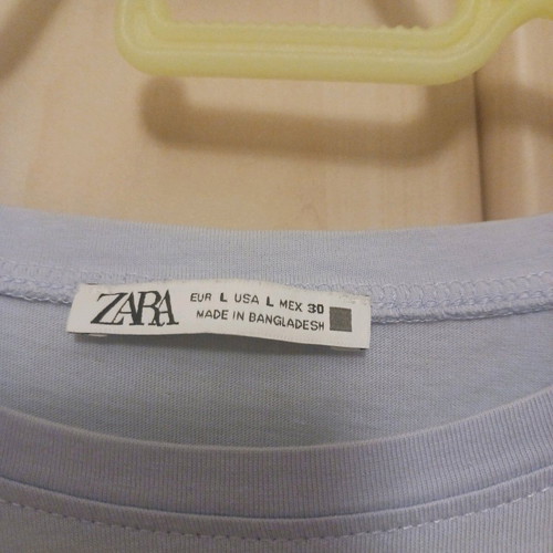Zara summer blouse turquoise like new, size L