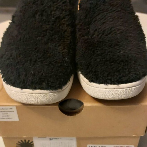 UGG W Ricci Black Slip-On Sneakers Like New Size 40