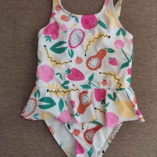 Set of two swimsuits N4 like new with gift winter slippers size 23 and sandals N20