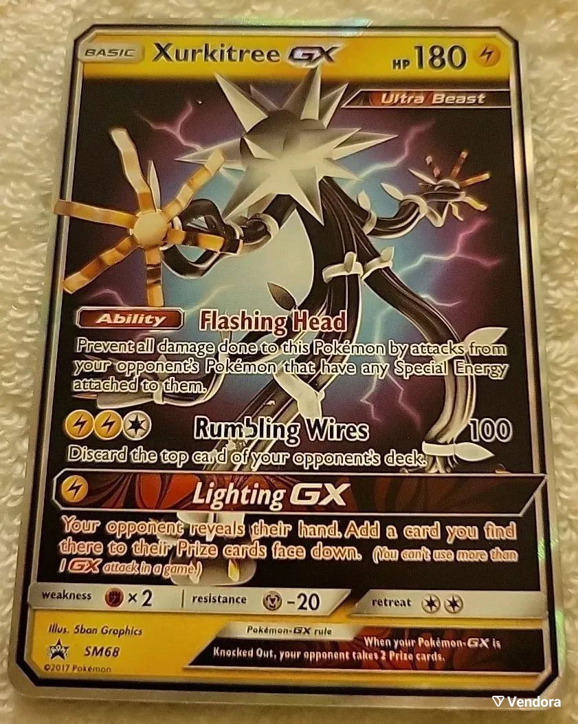 xurkitree pokemon card value Celebrate the incredible history of the TCG hobby by adding this Xurkitree GX 2019 Pokemon Hidden Fates Shiny Vault Shiny Holo Rare #SV58 PSA Authenticated 10 Card to your vault Pokemon Trading Card Game Sun