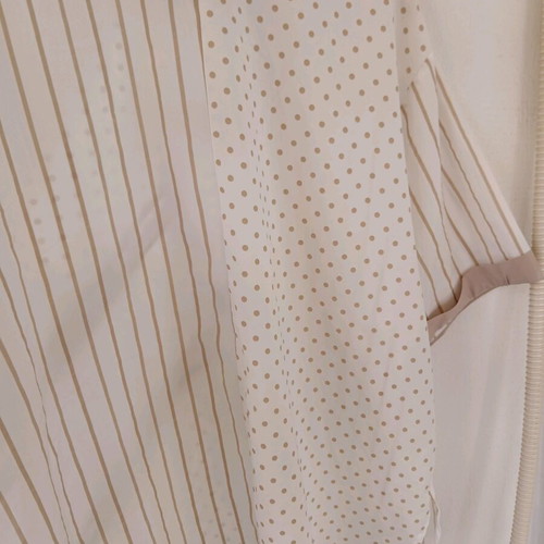 Vintage mix&match oversized shirt like new, striped and polka dot