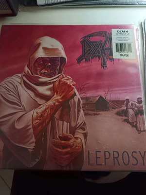 Lp δίσκος βινυλίου Death Leprosy butterfly splatter edition καινούργιο