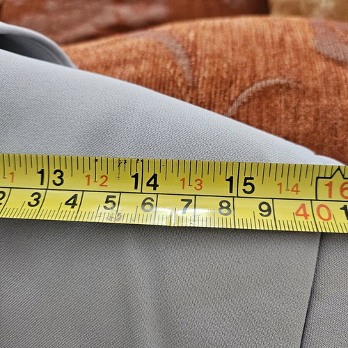 Women's suit like new, soft sky blue