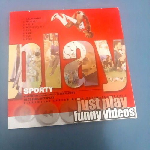 Sporty Play DVD like new, funny videos