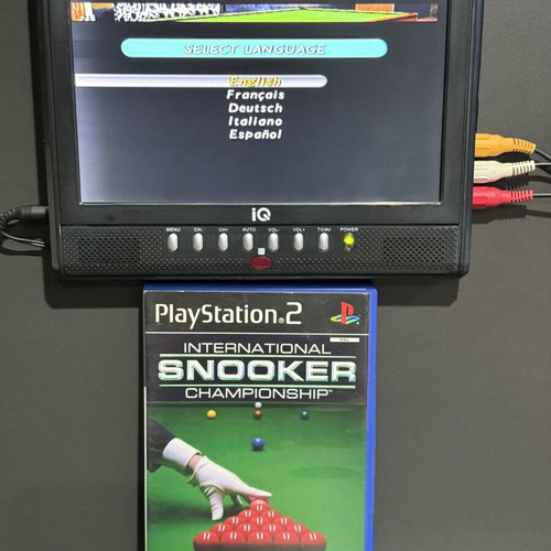 International Snooker Championship PS2 game used