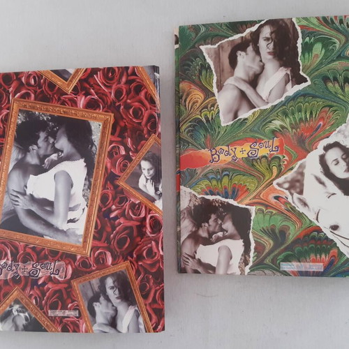 Set of two large Body + Soul folders, new, late 1990s