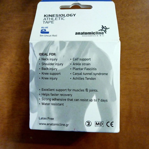 Kinesiology tape blue like new