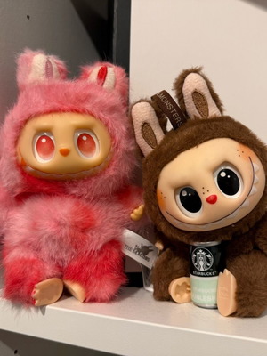 Lafufu set of 2 Pop Mart The Monsters figures like new