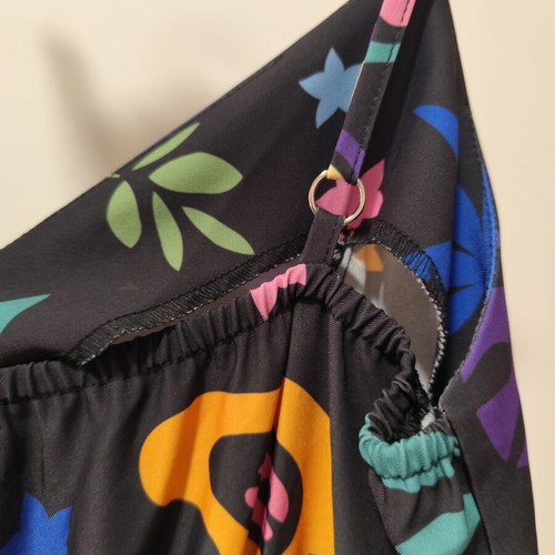 Chaton dress like new, black multicolor, size M