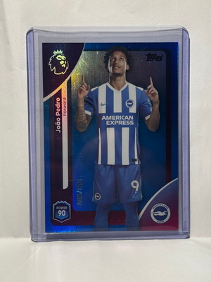 2025 Topps EPL Joao Pedro #87 Blue new