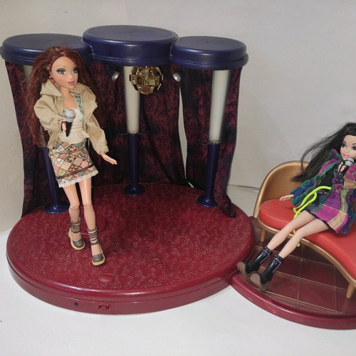 My Scene Night on the Town the sound Playset used with lights and microphones