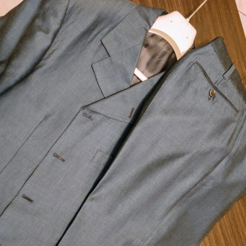 Figlio d' Angelo suit size 50 used, blue