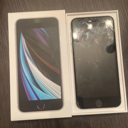 Iphone SE (2020) like new, white, 64GB, with box