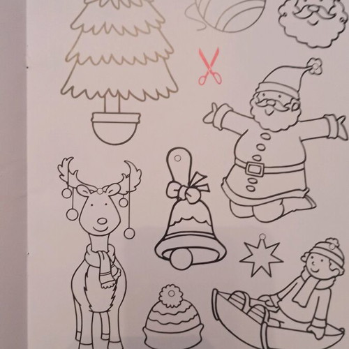 Christmas book make your own decorations like new