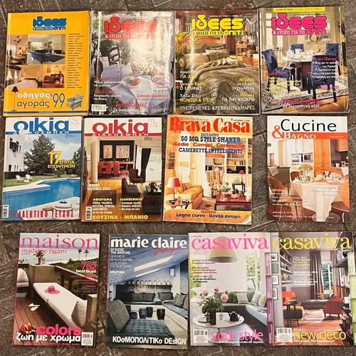 Magazines like new, pack with decoration and cooking ideas