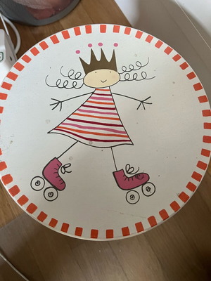 Stool with princess design for children new