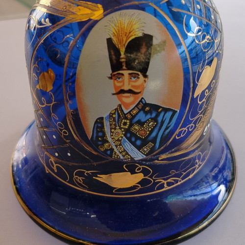 Old hookah used with painted glass from Constantinople