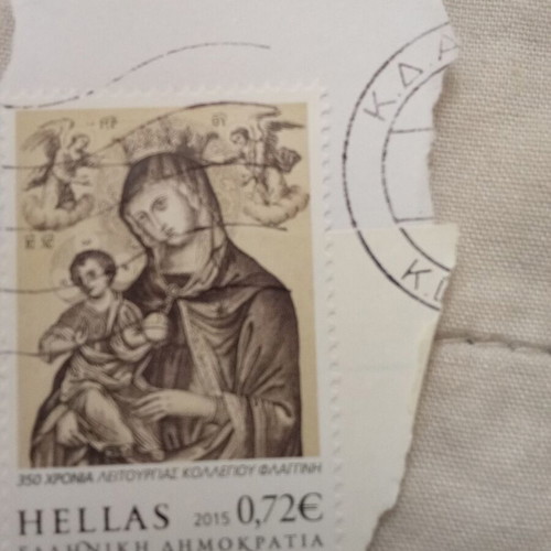 Stamp collection used, part 1, mini collection
