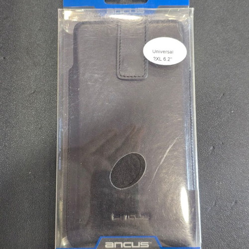 Ancus Universal Leather Case 2XL (up to 6.2") Black New