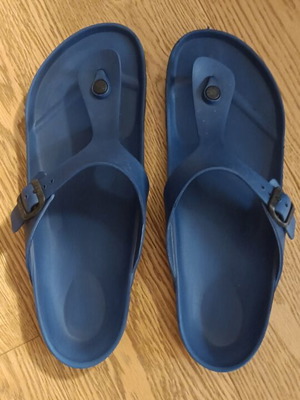 Birkenstock Gizeh EVA παντόφλες σαν καινούργιο, ανδρικό νούμερο 46, μπλε