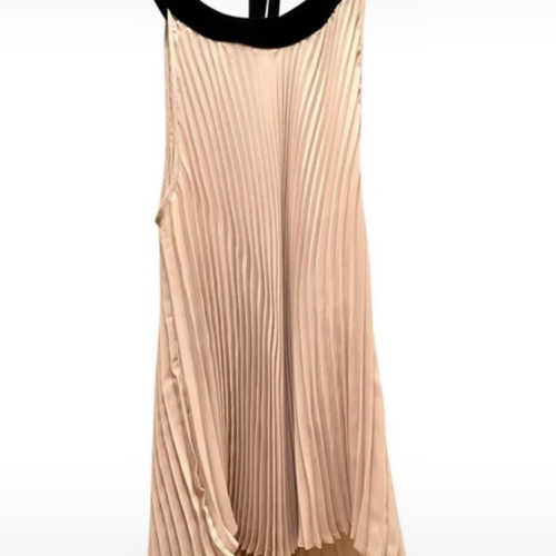I Blues sleeveless top beige pink, size M, like new