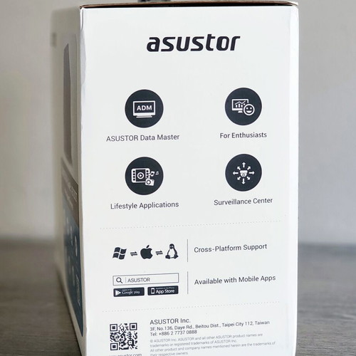 Asustor Drivestor 2 Gen2 NAS Tower with 2 HDD bays