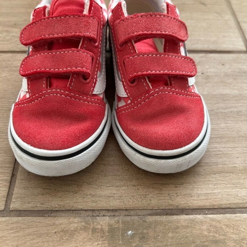 Vans Old Skool kids sneakers size 23 pink like new