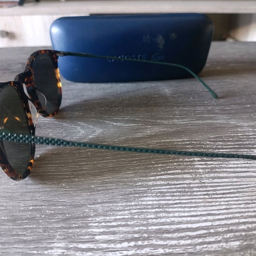 Vintage Lacoste sunglasses like new with case