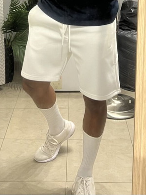 Men's shorts white to cream, like new, sizes S to 2XL, pack of 6