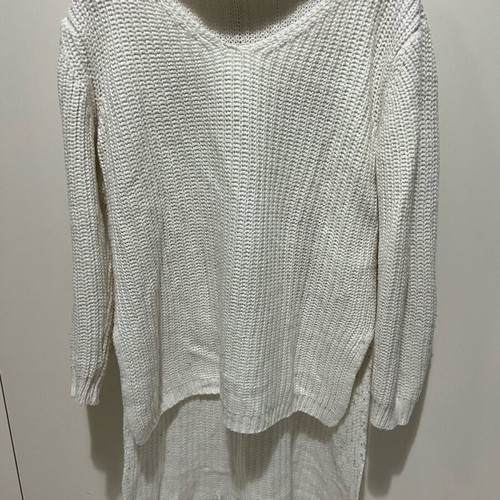 Long sweater used with neck design one size