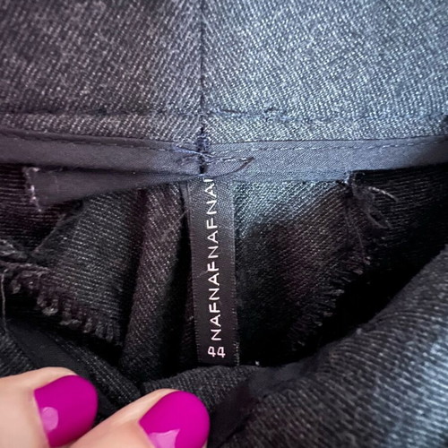 Naf Naf suit pants gray like new, size 40