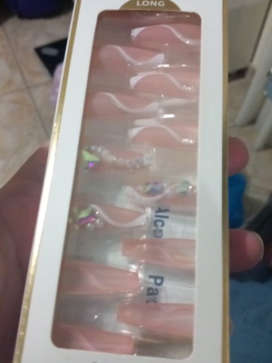False nails professional long like new
