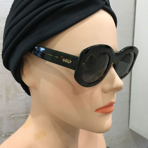 Golf Wang sunglasses used with thick tortoise-shell frame