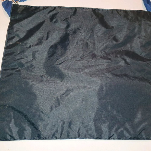 White Masonic apron with blue trim like new