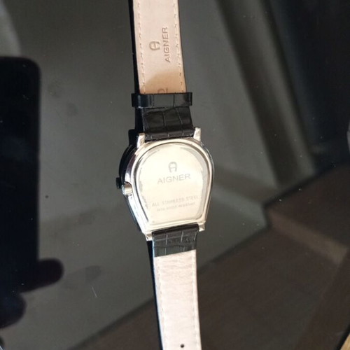 Aigner wristwatch black dial quartz women new