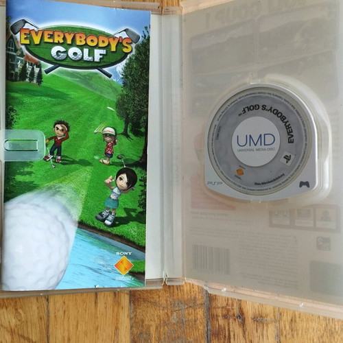 PSP Everybody's Golf μεταχειρισμένο, πλήρες με γαλλικό εξώφυλλο