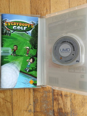 PSP Everybody's Golf μεταχειρισμένο, πλήρες με γαλλικό εξώφυλλο