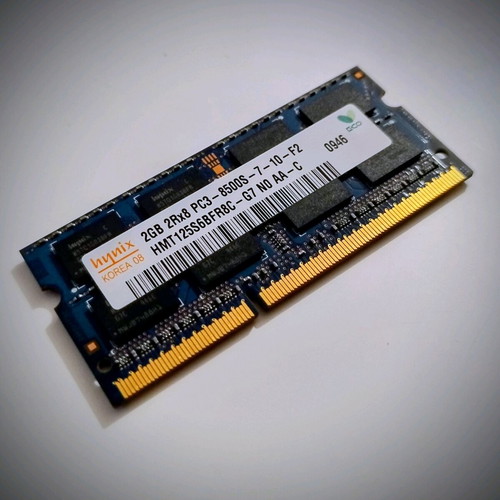 Laptop memory DDR3 2GB 1066MHz like new