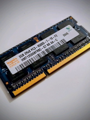 Laptop memory DDR3 2GB 1066MHz like new