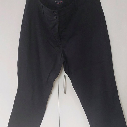 Black cotton capri pants Bella Persona like new