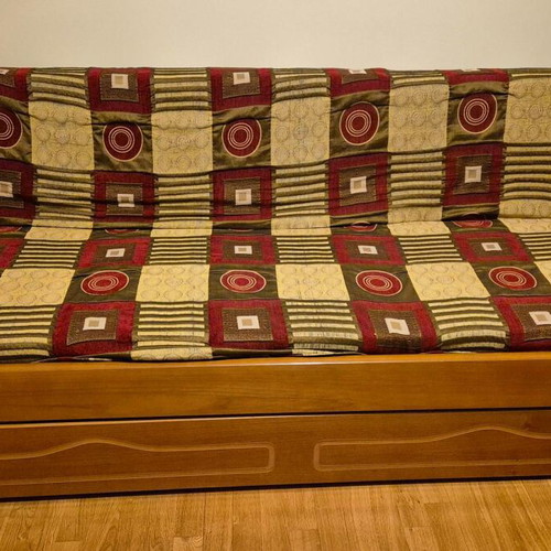 Sofa bed with extra sliding bed like new