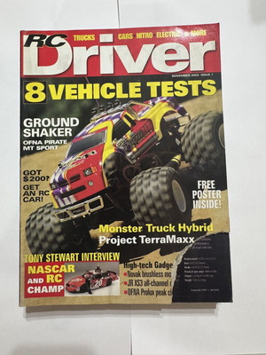 Περιοδικά μοντελισμού RC Driver vintage, πακέτο 5 τεύχη (2003-2004)