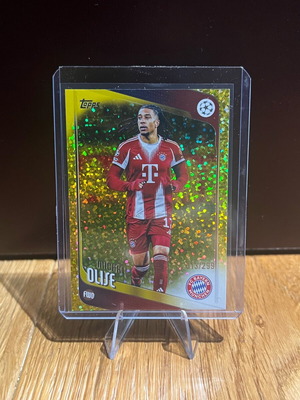 Michael Olise Yellow Sparkle Bayern Munchen UCC Topps Flagship 2026 καινούργιο