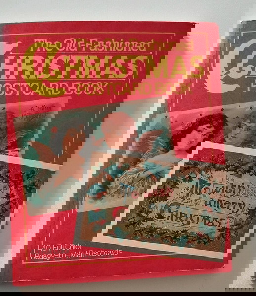The old-fashioned Christmas postcard book 1990