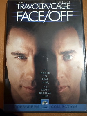 Face Off DVD like new with English subtitles region 1 NTSC