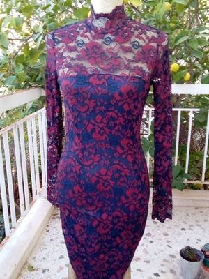 Ganni dress used size S multicolor