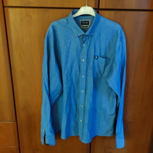 Berto Lucci shirt XL like new, blue