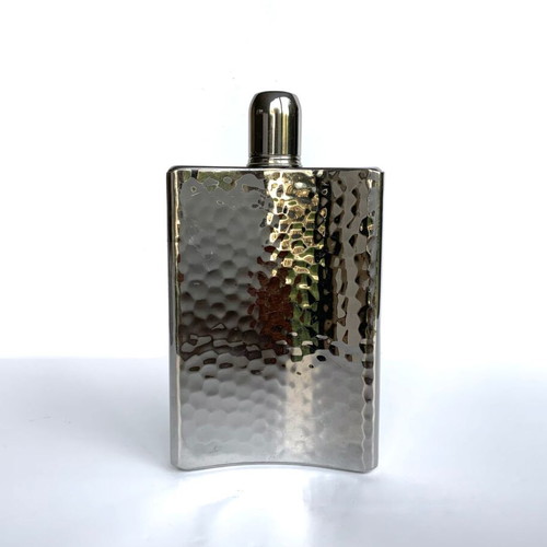 Antique hammered flask West Germany US Zone 1950s used