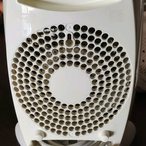 Fan heater used 2000W with minor signs of use