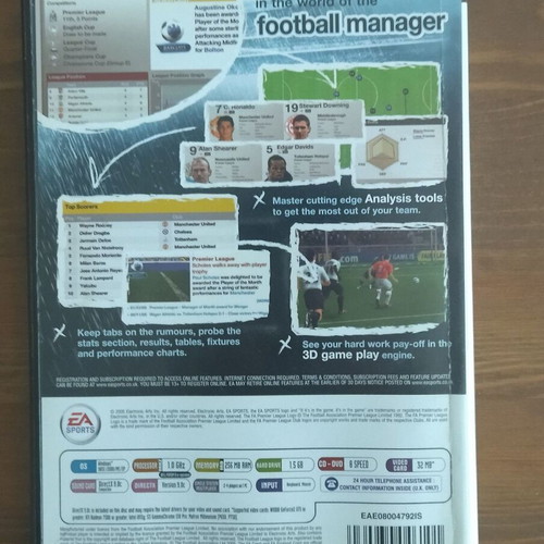 FIFA Manager 06 PC used, sports game